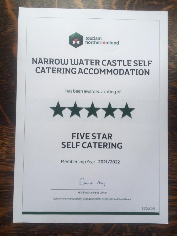 Narrow Water Castle Self Catering Accommodation Warrenpoint Exterior foto